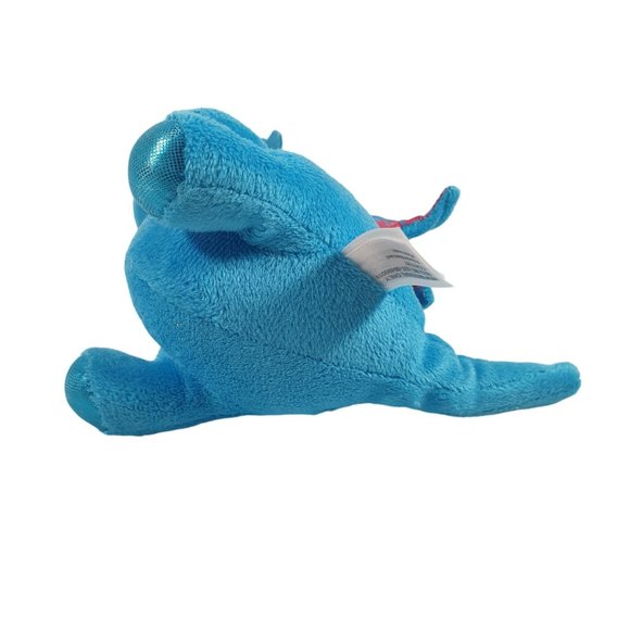 Disney Ty Beanie Baby Doc McStuffins Blue Stuffy Dragon Plush Toy Mini - Picture 7 of 8